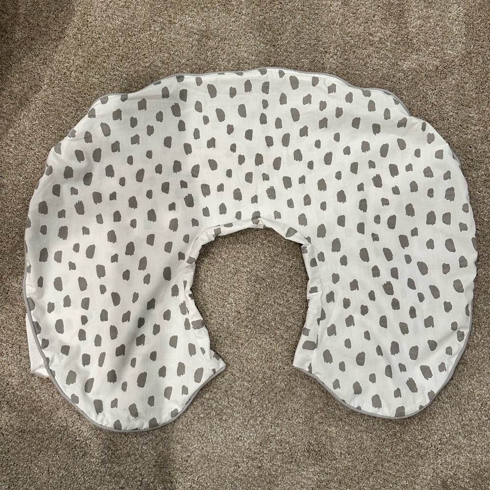 Pottery Barn Kids x Boppy Bare Naked Brush Stroke Nursing Pillow & Cover